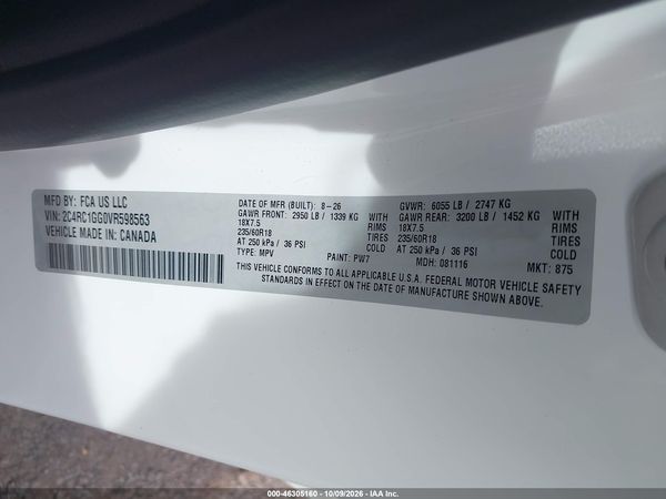 2027 CHRYSLER PACIFICA Limited — I9