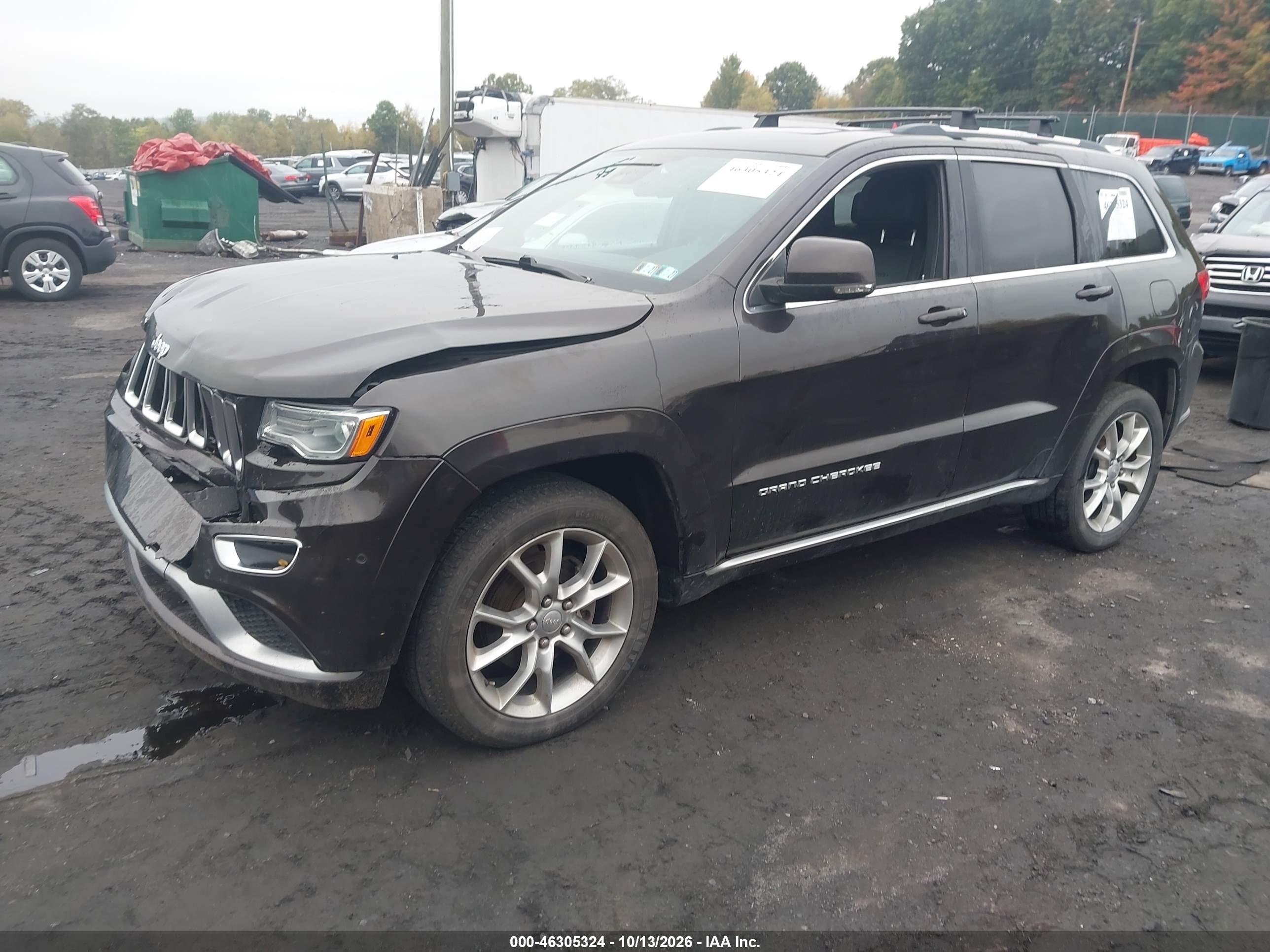 2016 JEEP GRAND CHEROKEE SUMMIT — I2