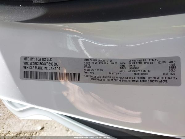 2027 CHRYSLER PACIFICA Select — I9