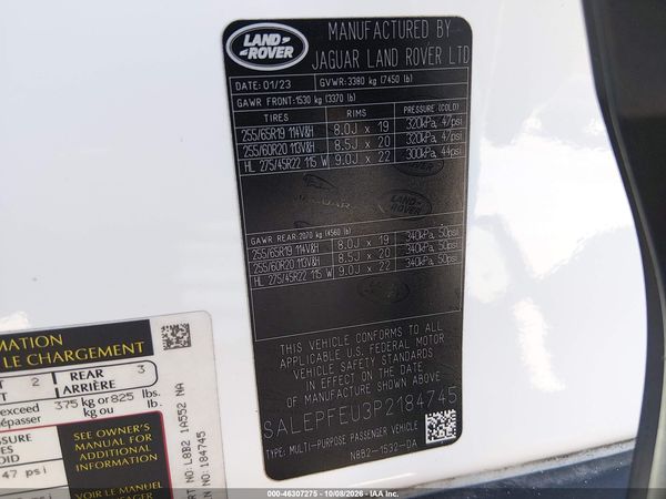 2023 LAND ROVER DEFENDER 130 SE — I9
