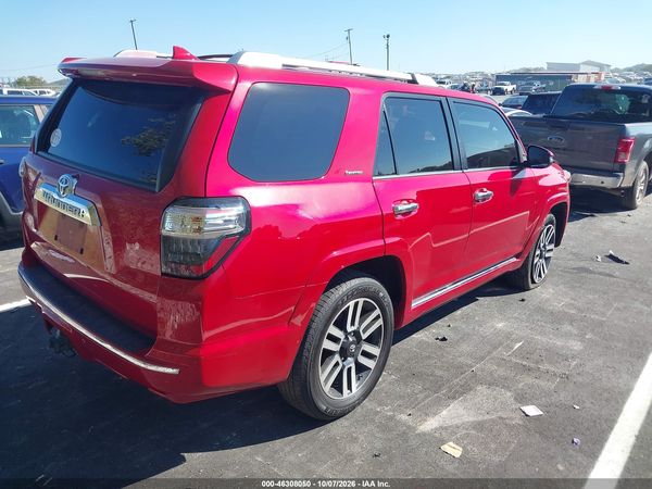 2019 TOYOTA 4RUNNER LIMITED — I4