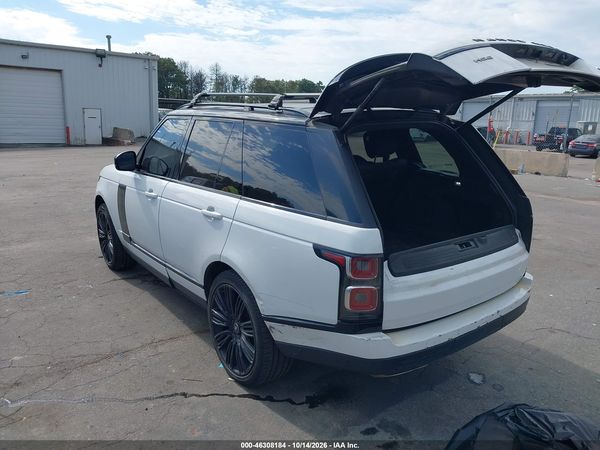 2019 LAND ROVER RANGE ROVER 3.0L V6 SUPERCHARGED HSE — I3