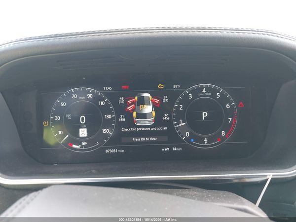 2019 LAND ROVER RANGE ROVER 3.0L V6 SUPERCHARGED HSE — I7