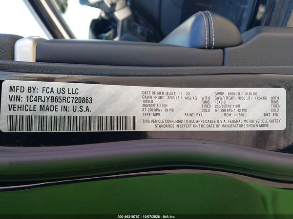 2024 JEEP GRAND CHEROKEE 4XE Limited 4XE — I9