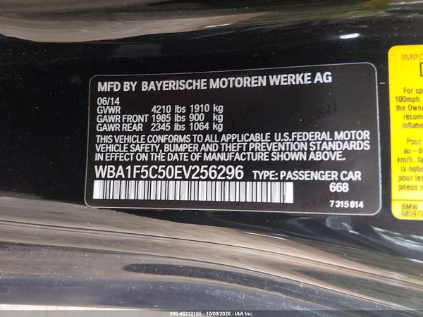 2014 BMW 228I — I9