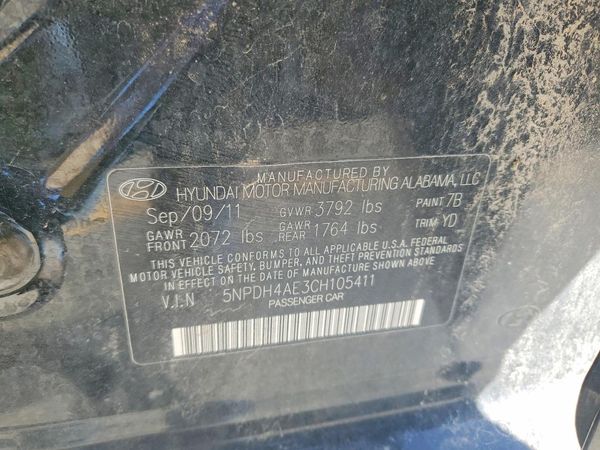 2012 HYUNDAI ELANTRA GLS(Middle grade)