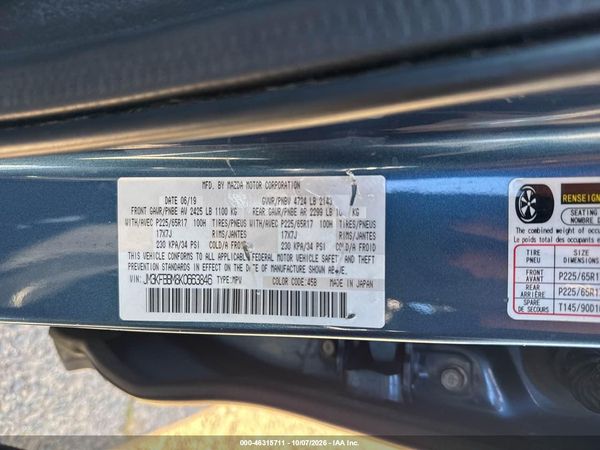 2019 MAZDA CX-5 SPORT — I9