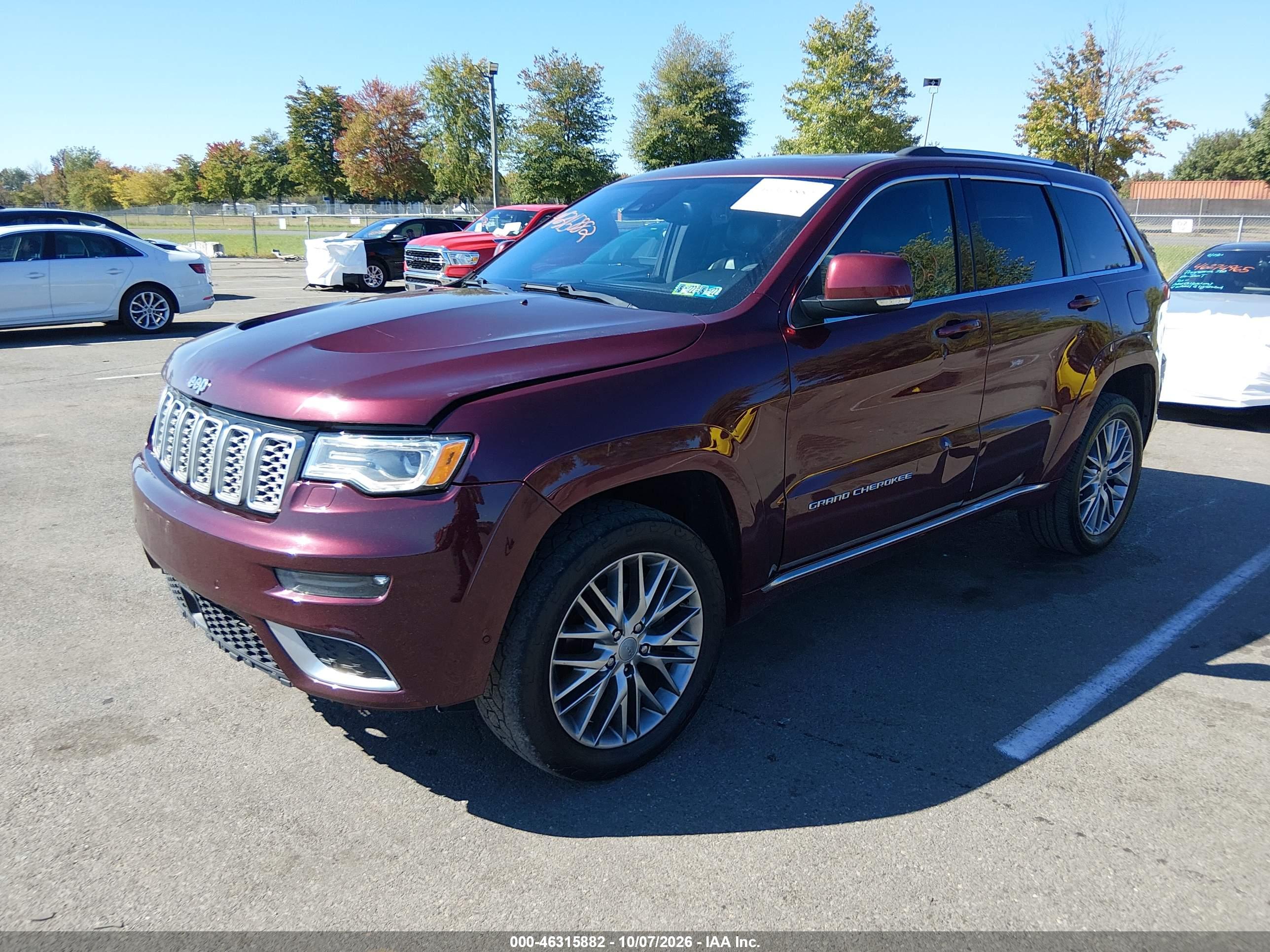 2016 JEEP GRAND CHEROKEE SUMMIT — I2