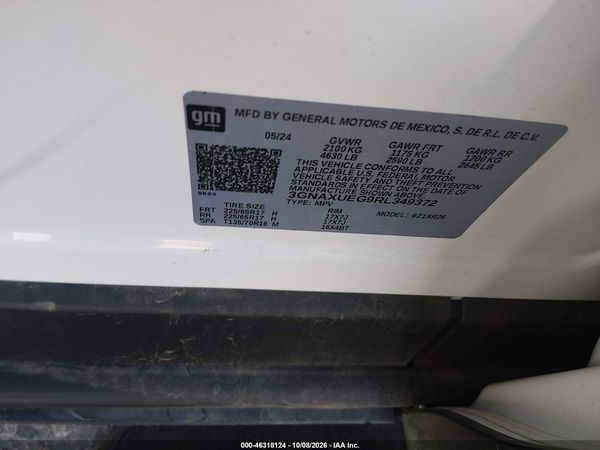 2024 CHEVROLET EQUINOX AWD LT — I9