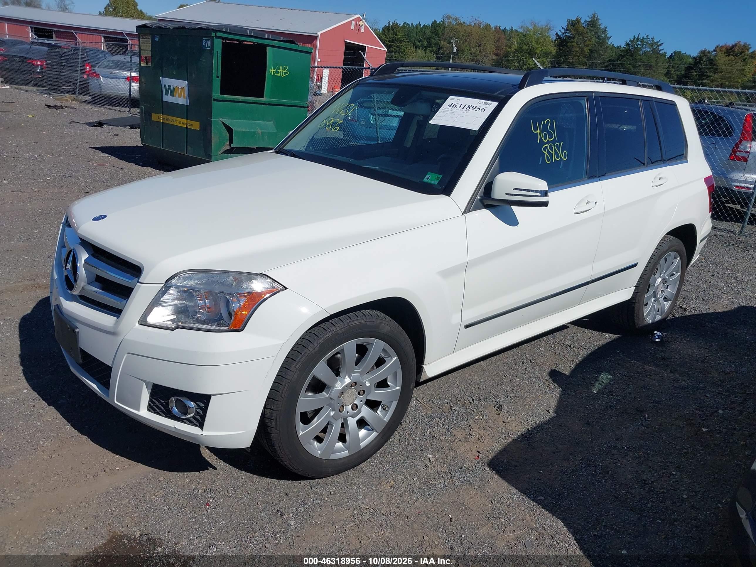 2012 MERCEDES-BENZ GLK 350 4MATIC — I2