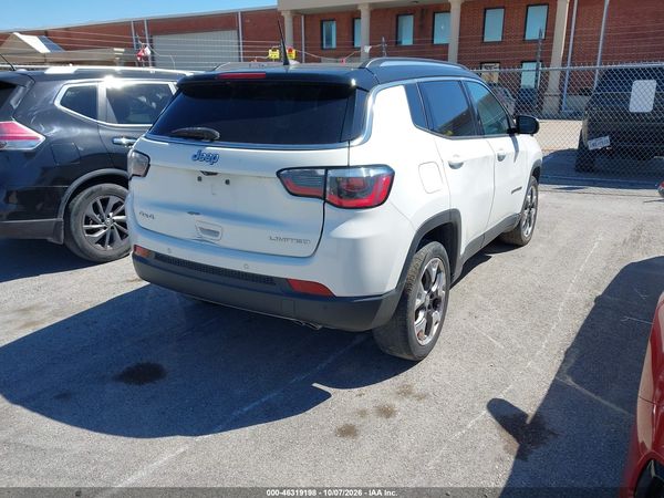 2017 JEEP NEW COMPASS LIMITED 4X4 — I4