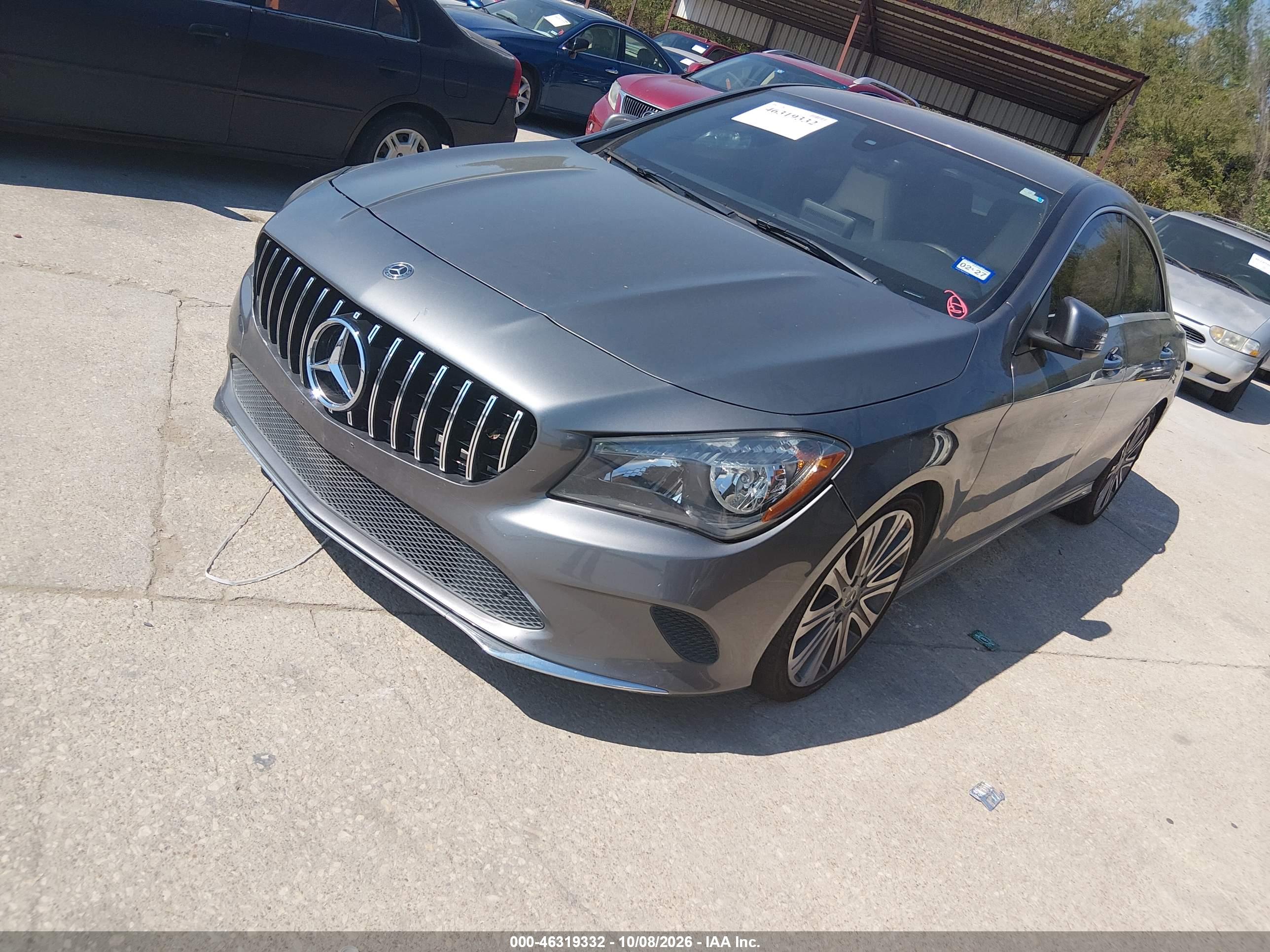2018 MERCEDES-BENZ CLA 250 4MATIC — I2
