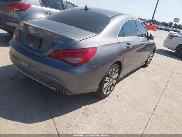 2018 MERCEDES-BENZ CLA 250 4MATIC — I4