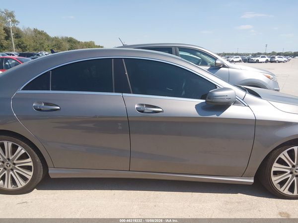 2018 MERCEDES-BENZ CLA 250 4MATIC — I116
