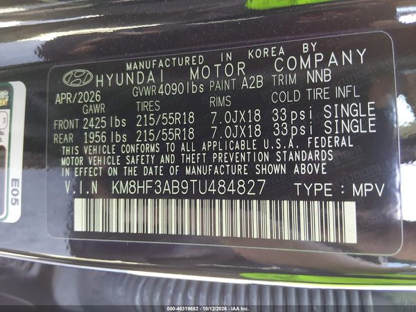 2026 HYUNDAI KONA SEL SPORT — I9