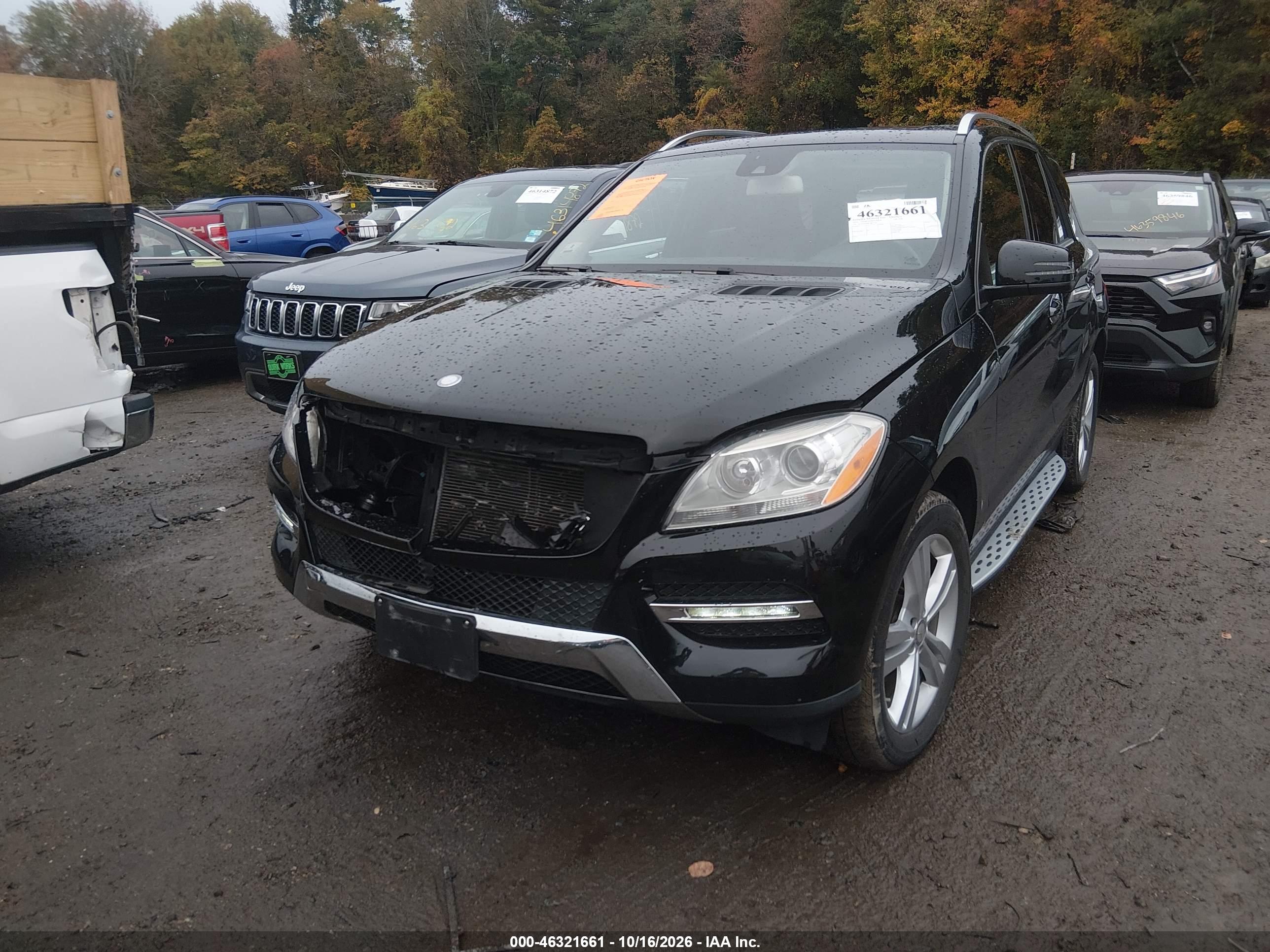 2015 MERCEDES-BENZ ML 350 4MATIC — I2