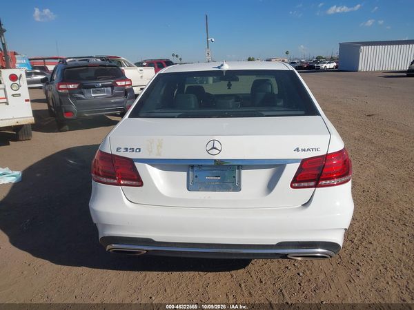 2014 MERCEDES-BENZ E 350 4MATIC — I119