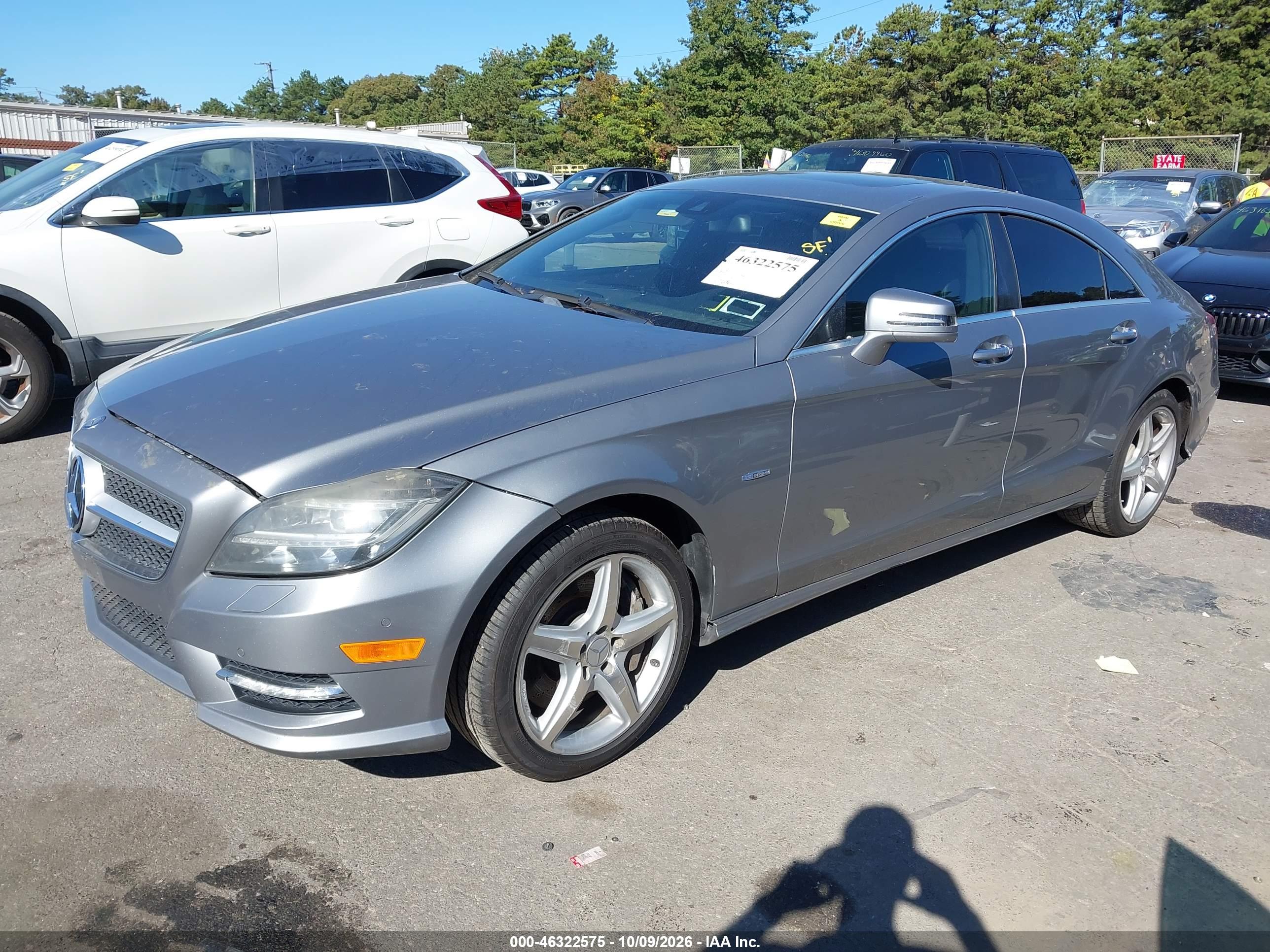 2012 MERCEDES-BENZ CLS 550 4MATIC — I2
