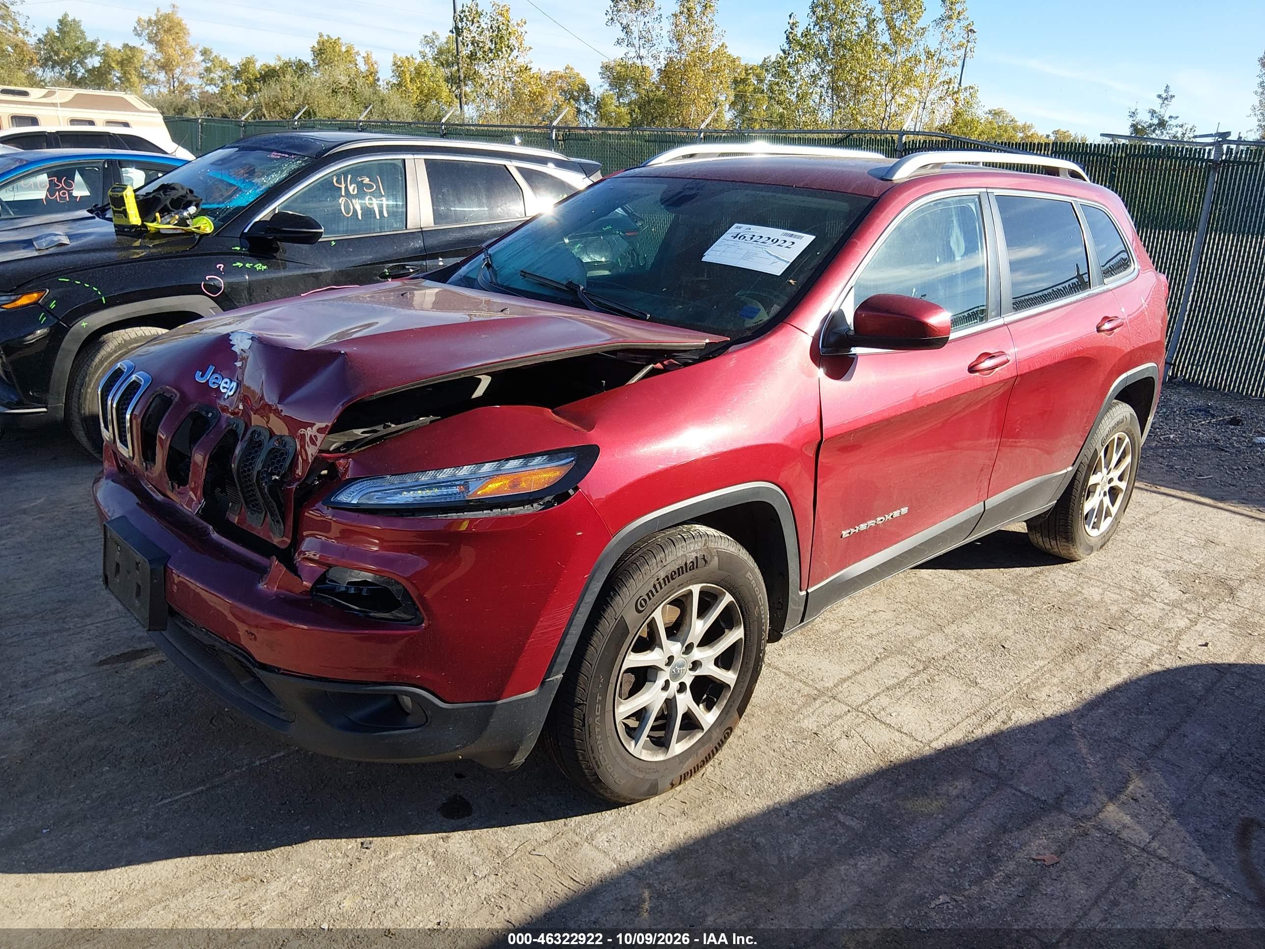 2017 JEEP CHEROKEE LATITUDE 4X4 — I2