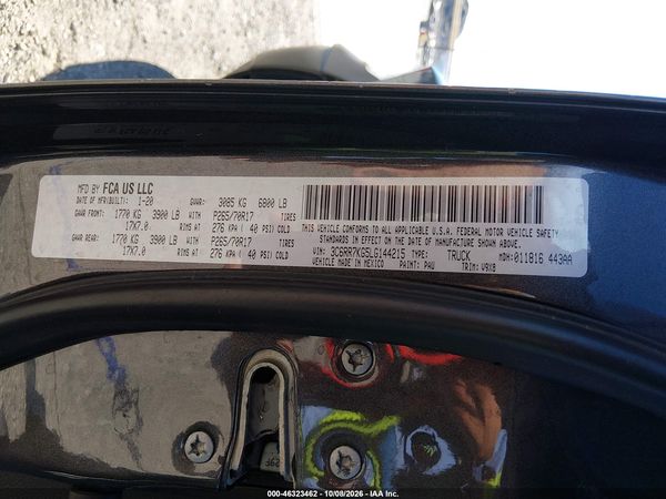 2020 RAM 1500 CLASSIC TRADESMAN  4X4 5'7 BOX — I9