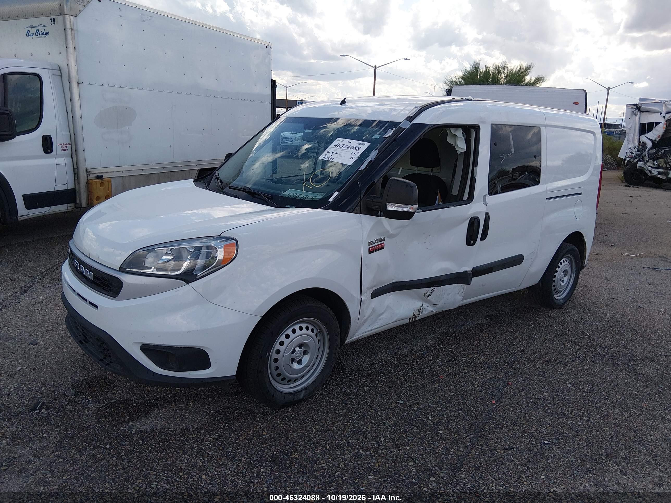 2022 RAM PROMASTER CITY CARGO VAN — I2