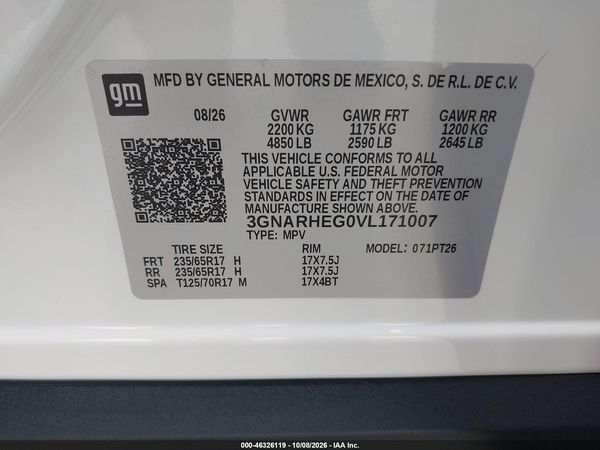 2027 CHEVROLET EQUINOX 1LT — I9