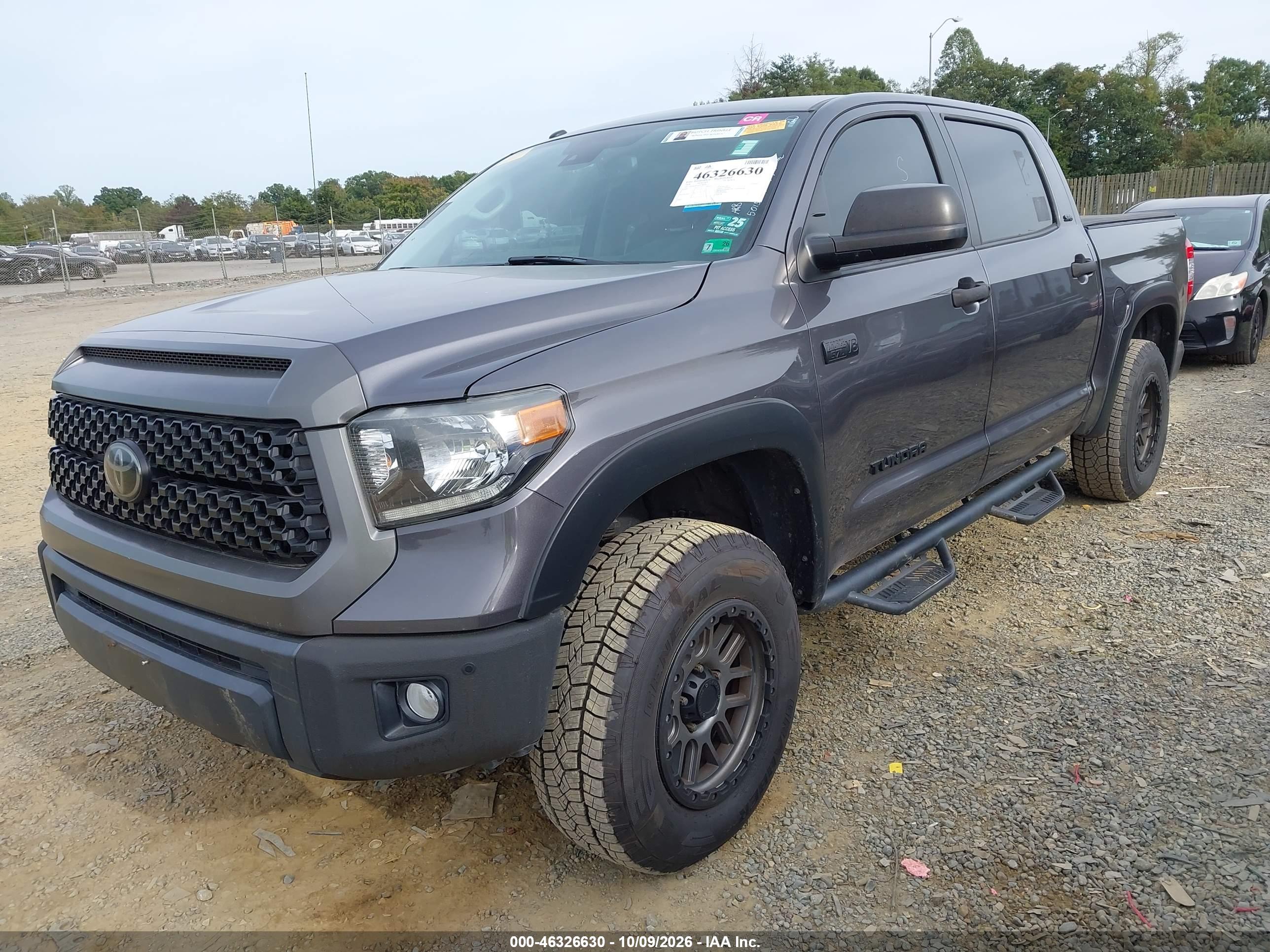2018 TOYOTA TUNDRA SR5 5.7L V8 — I2