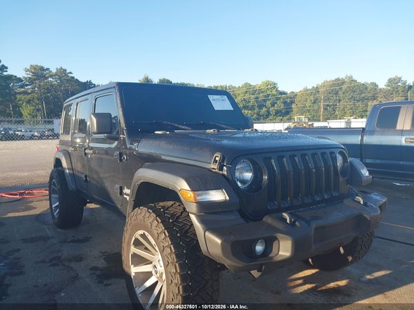 2019 JEEP WRANGLER UNLIMITED SPORT S 4X4 — I6