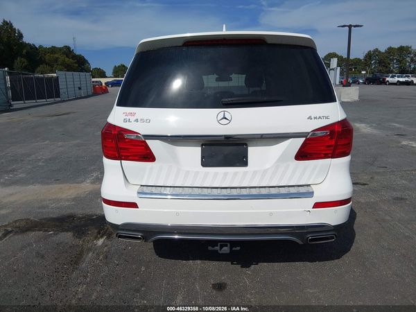2015 MERCEDES-BENZ GL 450 4MATIC — I119