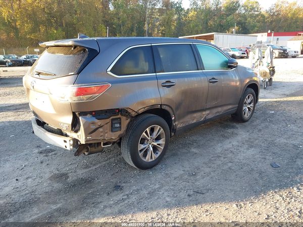 2016 TOYOTA HIGHLANDER LE PLUS V6 — I4