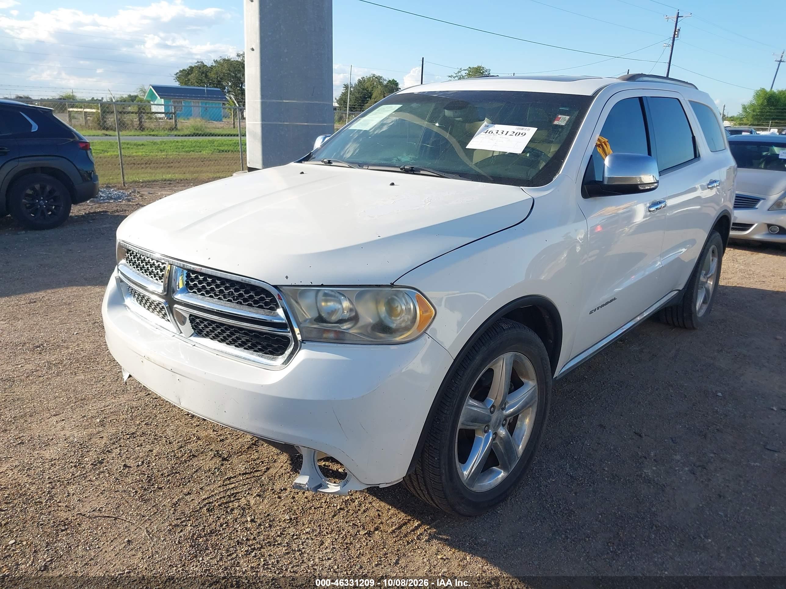 2013 DODGE DURANGO CITADEL — I2