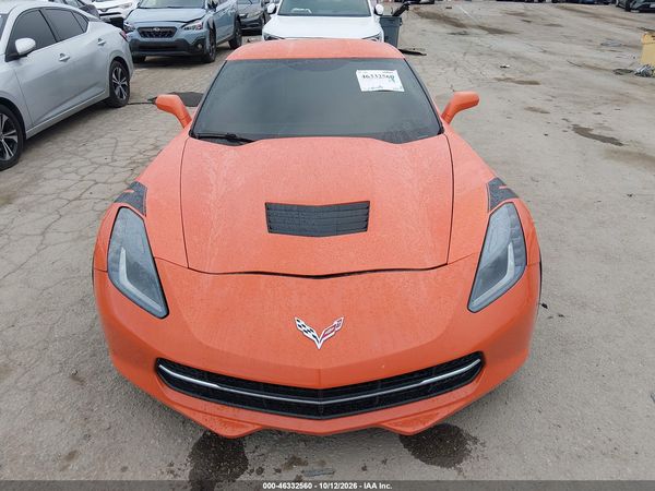 2019 CHEVROLET CORVETTE STINGRAY — I6