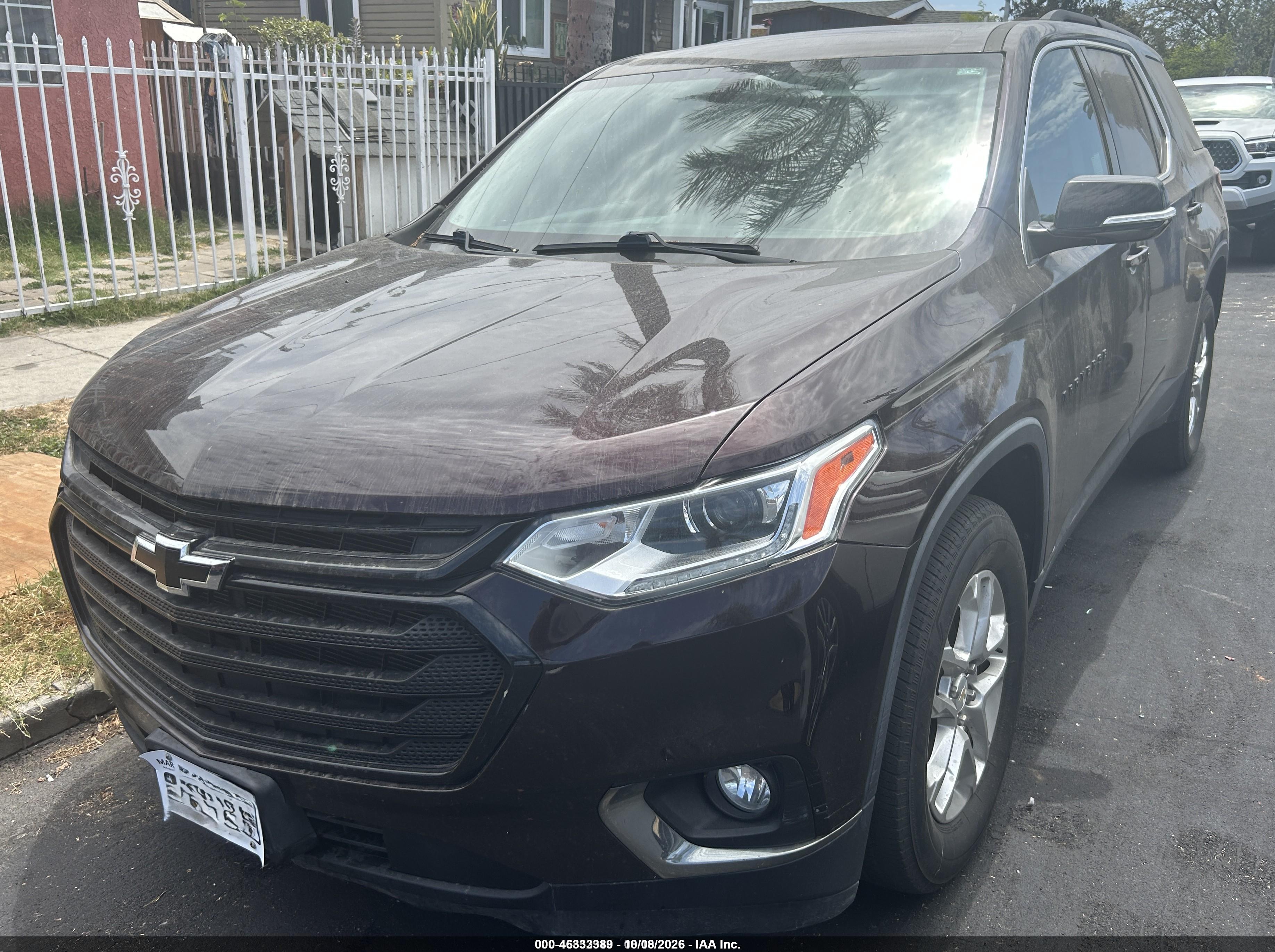 2020 CHEVROLET TRAVERSE FWD LT CLOTH — I2
