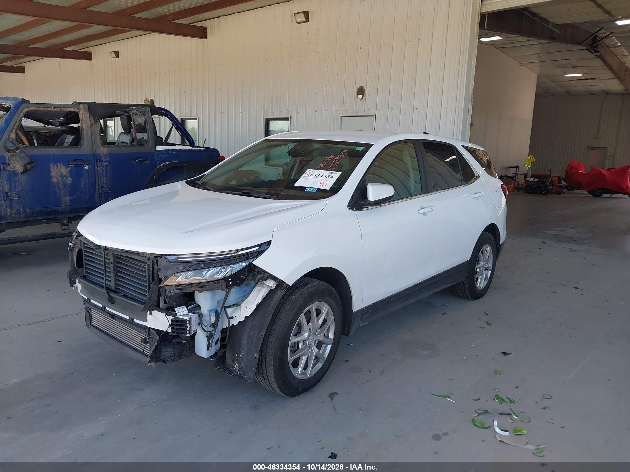 2022 CHEVROLET EQUINOX FWD 2FL — I2
