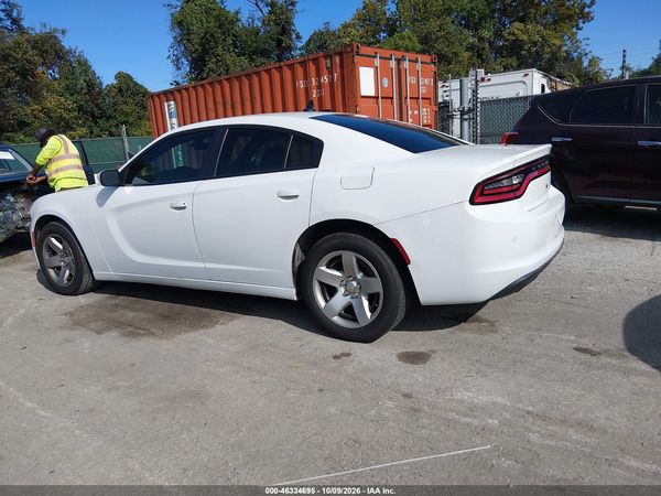 2019 DODGE CHARGER POLICE RWD — I3