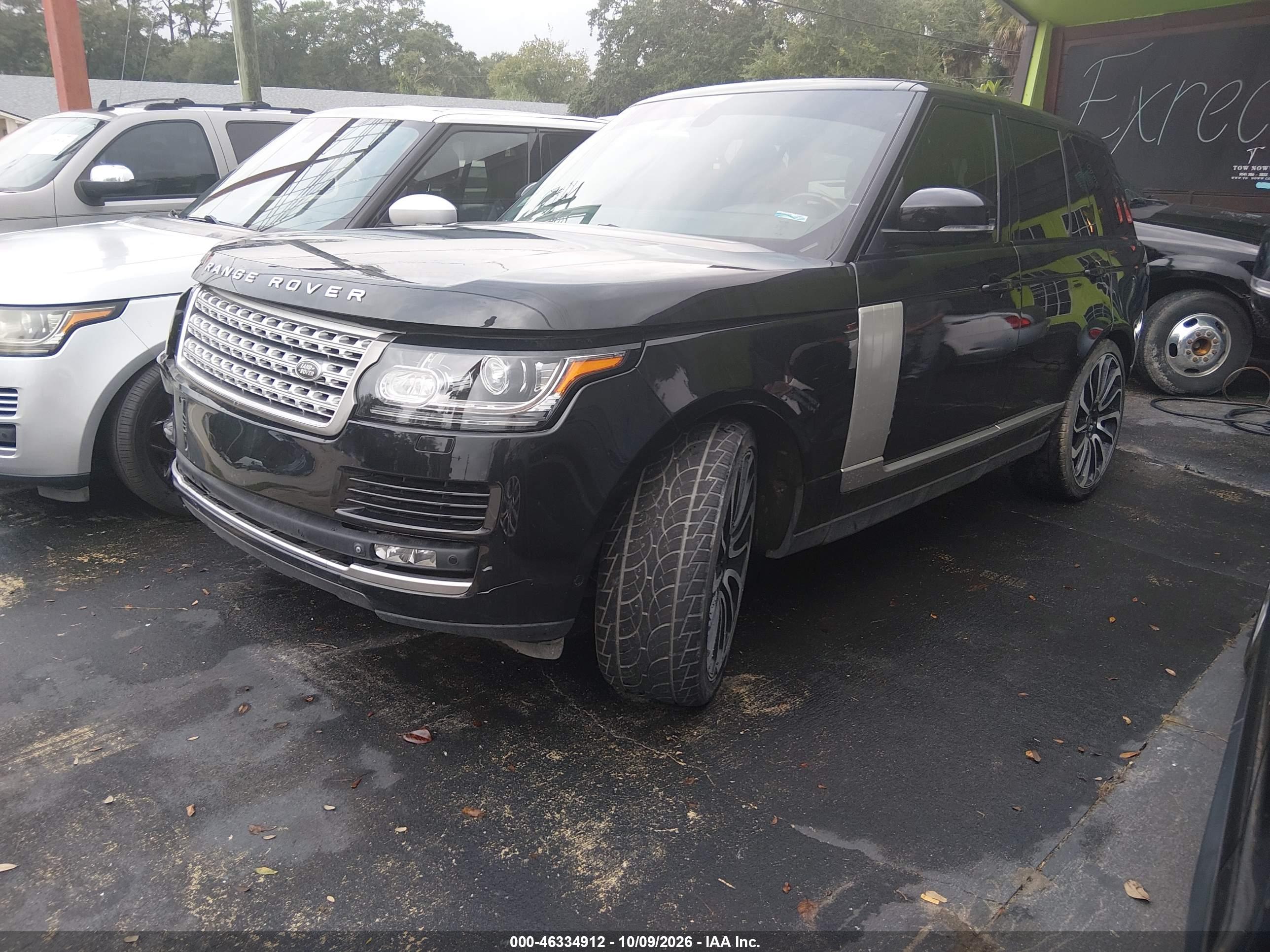 2013 LAND ROVER RANGE ROVER HSE — I2