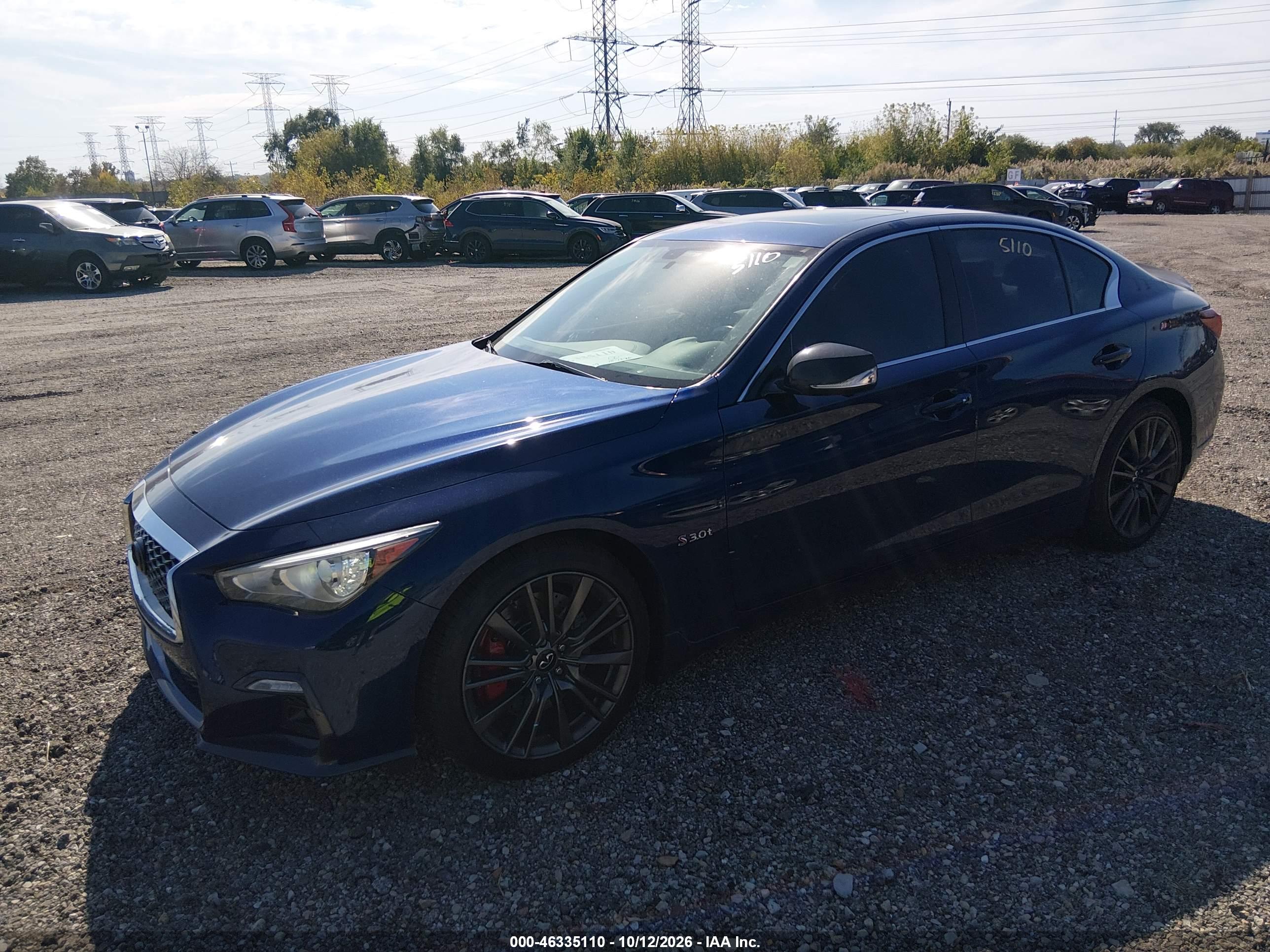 2019 INFINITI Q50 3.0T RED SPORT 400 — I2