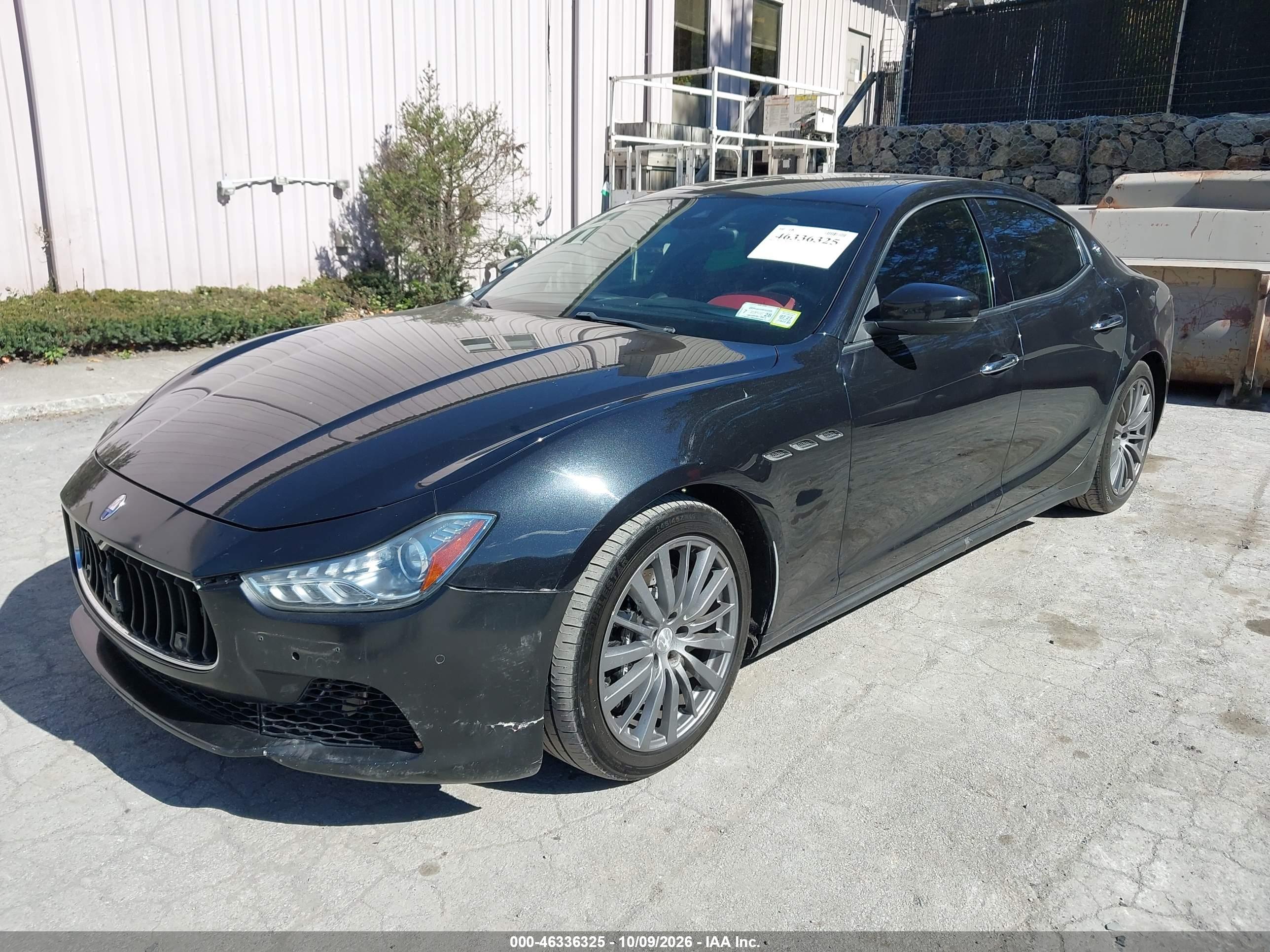 2017 MASERATI GHIBLI S Q4 — I2