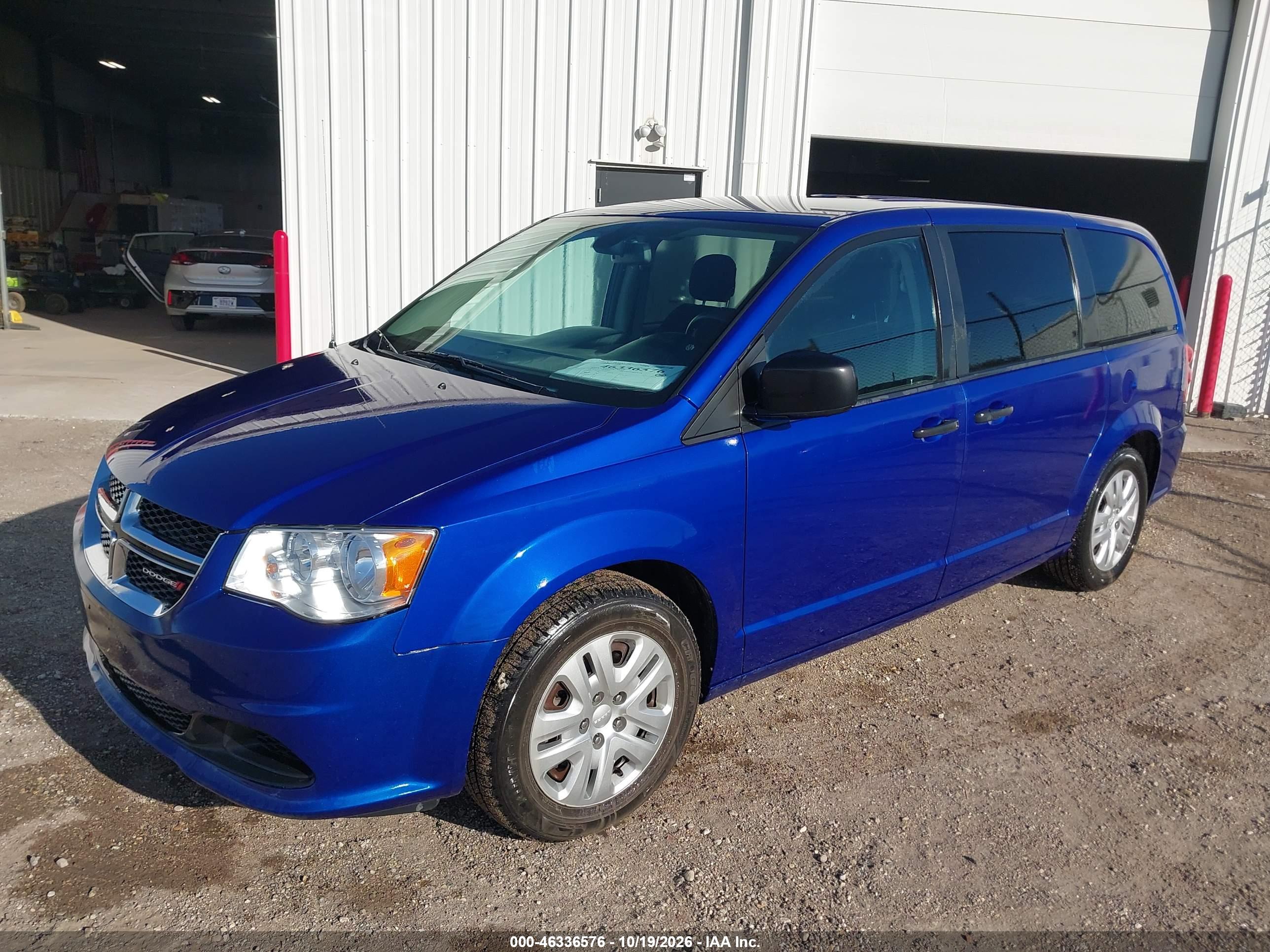 2019 DODGE GRAND CARAVAN SE — I2