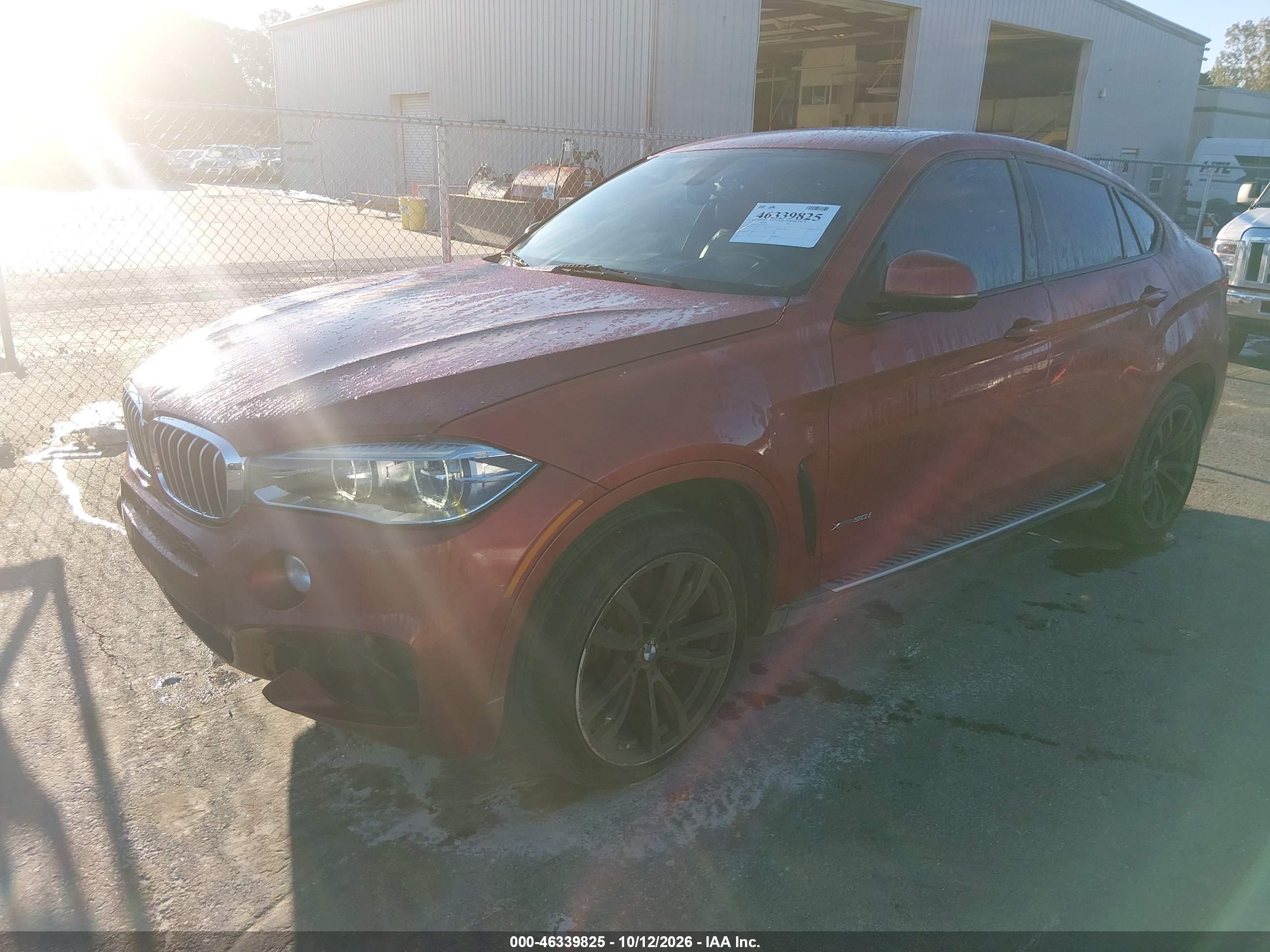 2015 BMW X6 XDRIVE50I — I2