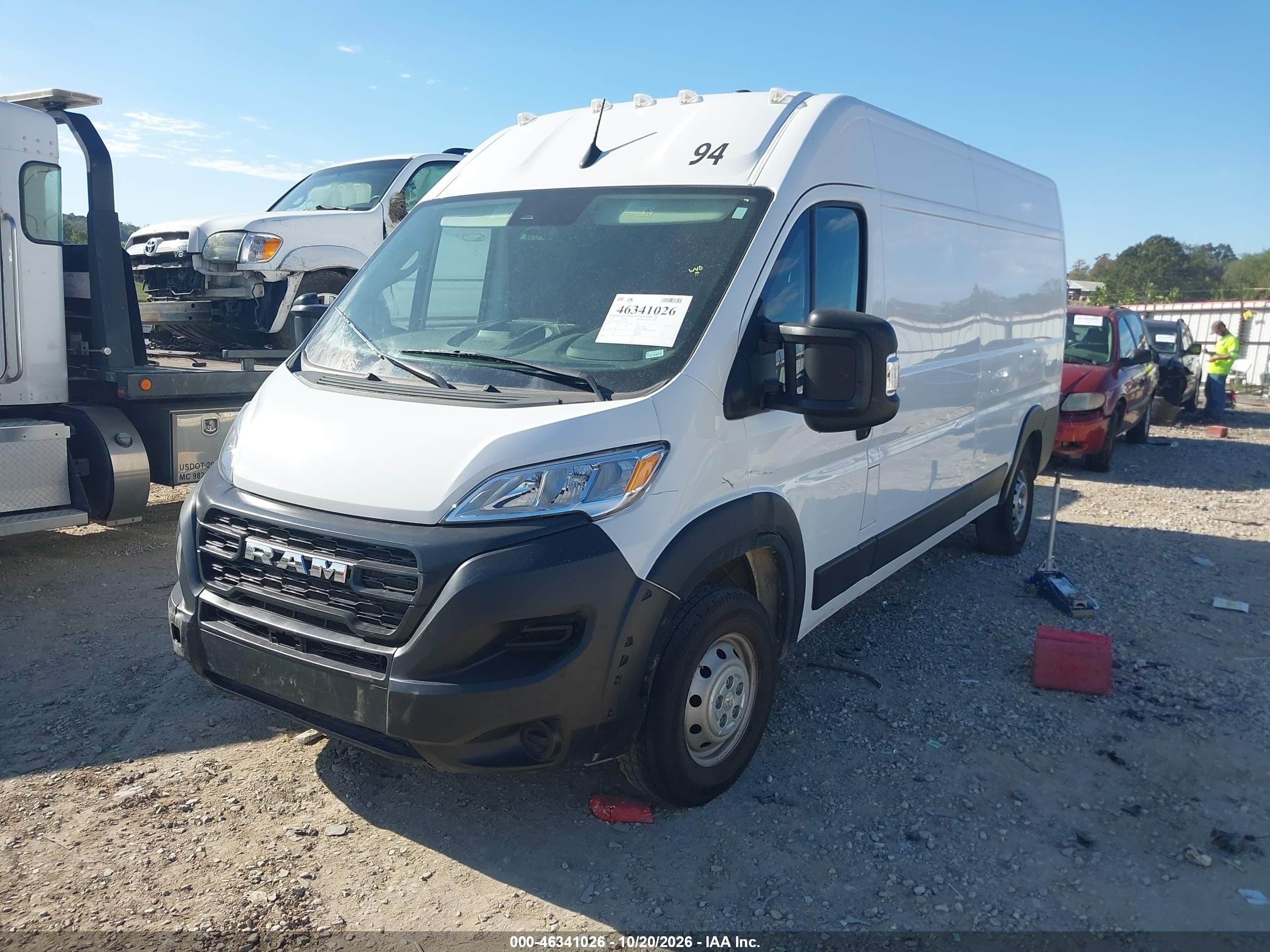 2023 RAM PROMASTER 2500 HIGH ROOF 159 WB — I2