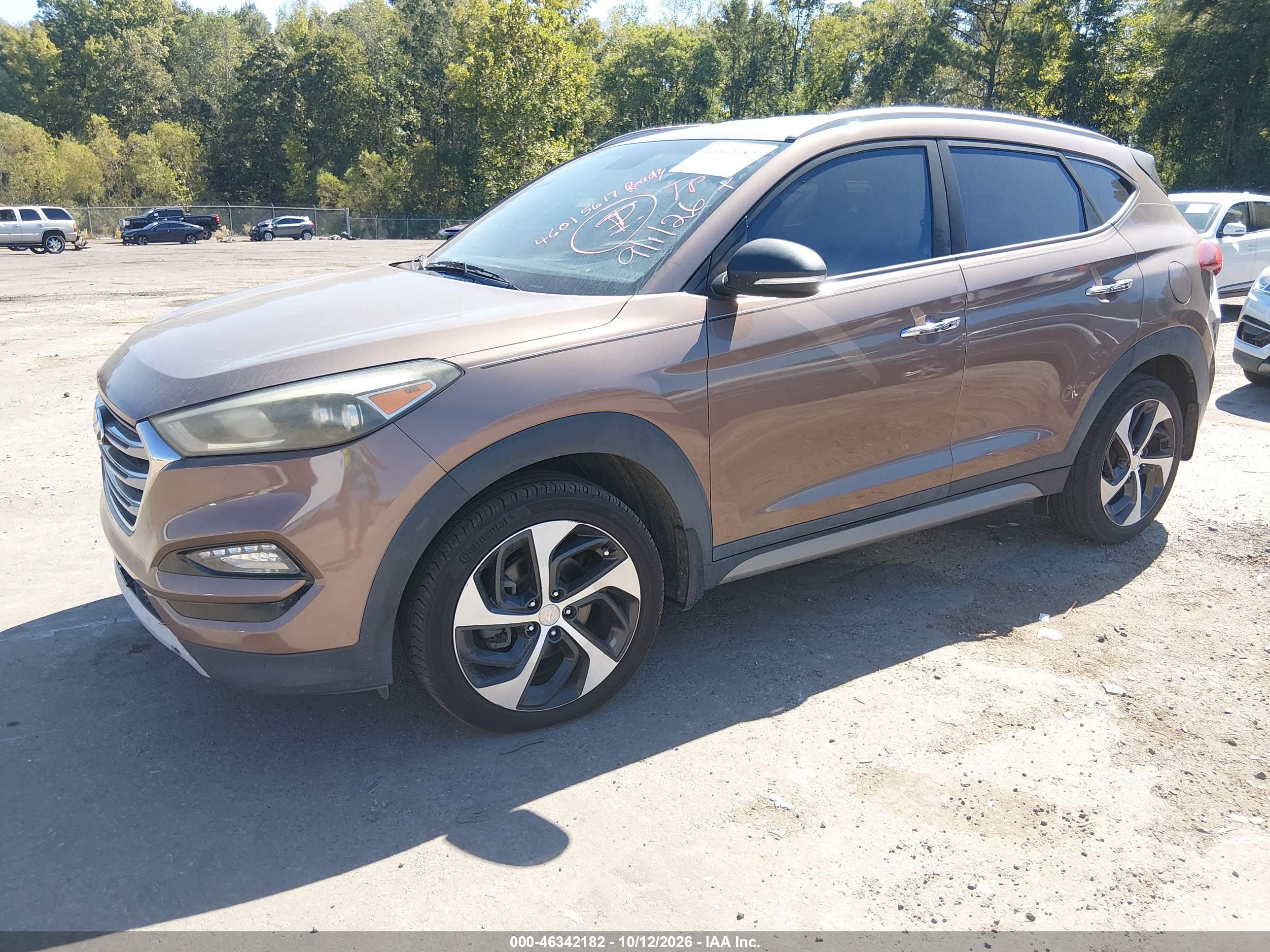 2017 HYUNDAI TUCSON LIMITED — I2