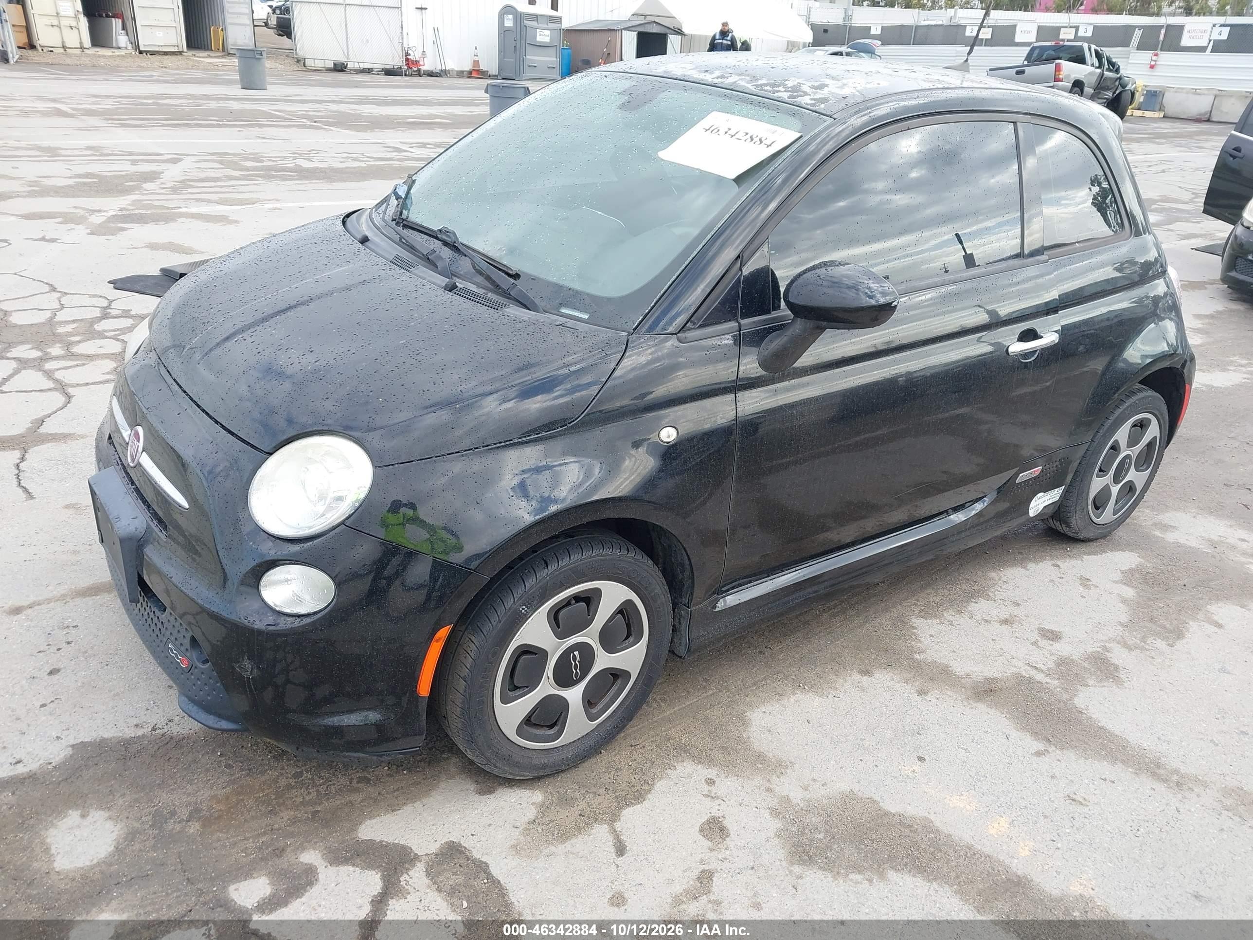 2016 FIAT 500E BATTERY ELECTRIC — I2