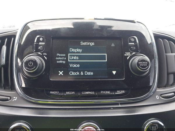2016 FIAT 500E BATTERY ELECTRIC — I132