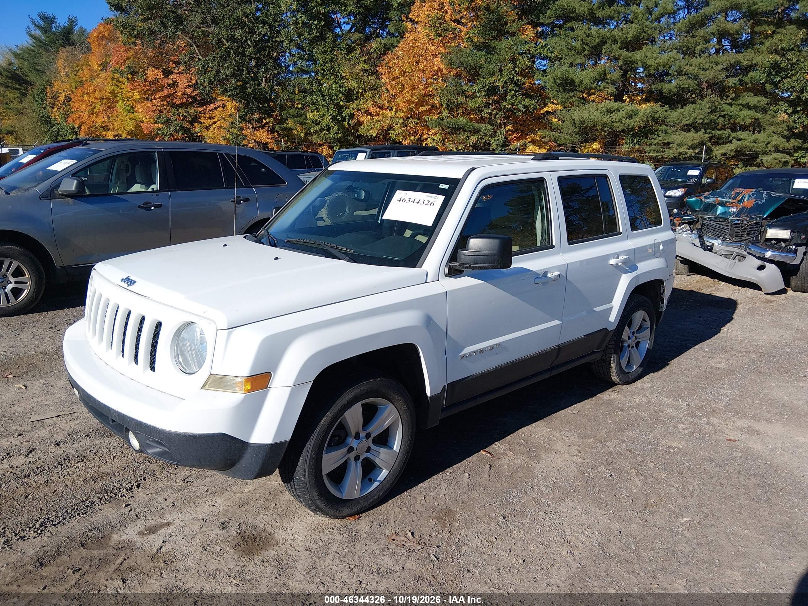 2016 JEEP PATRIOT LATITUDE — I2