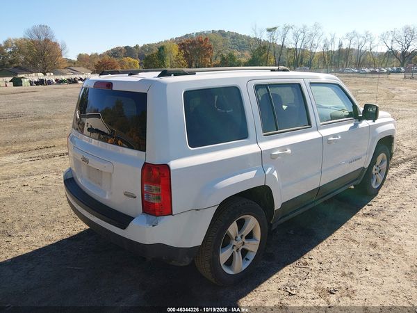 2016 JEEP PATRIOT LATITUDE — I4