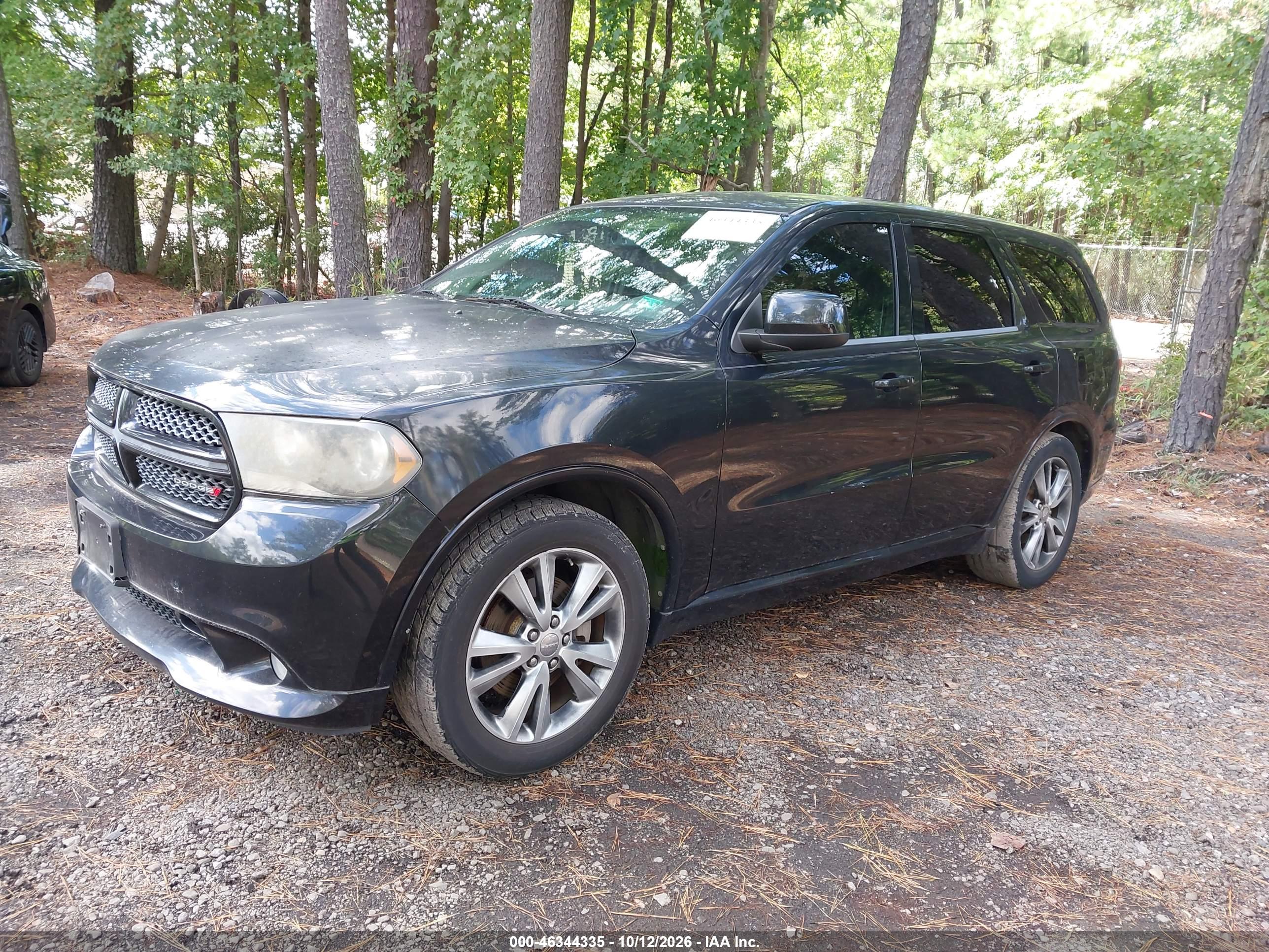 2012 DODGE DURANGO R/T — I2