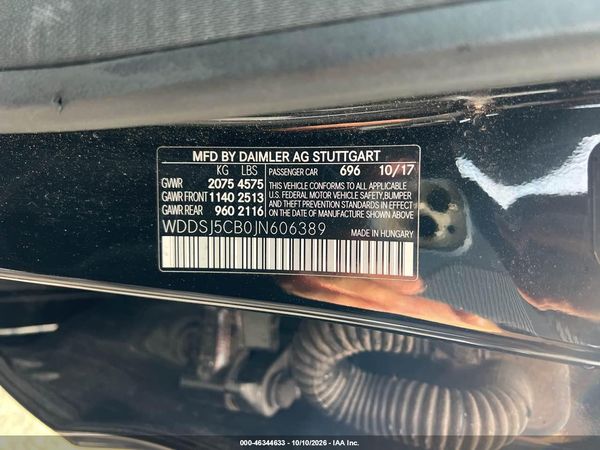 2018 MERCEDES-BENZ CLA 45 AMG — I9
