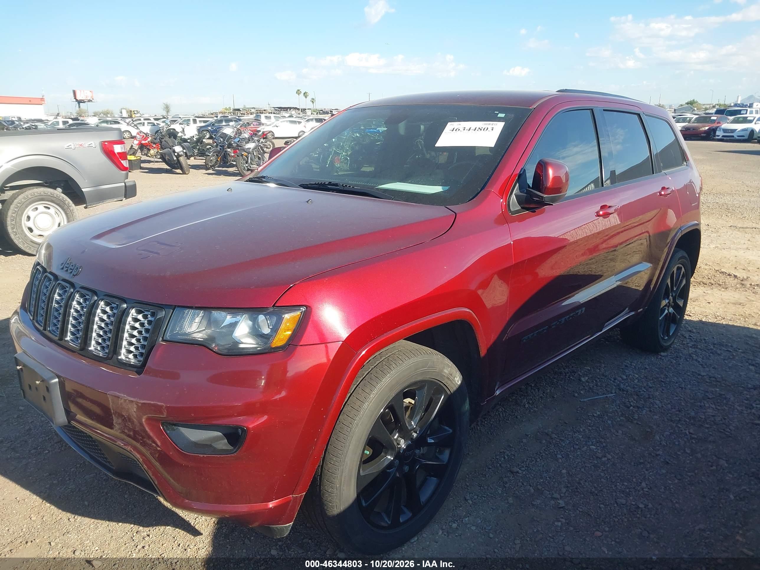 2018 JEEP GRAND CHEROKEE ALTITUDE 4X4 — I2