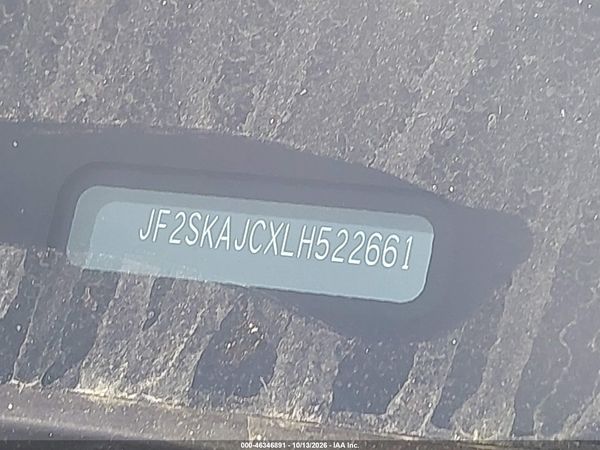 2020 SUBARU FORESTER PREMIUM — I152